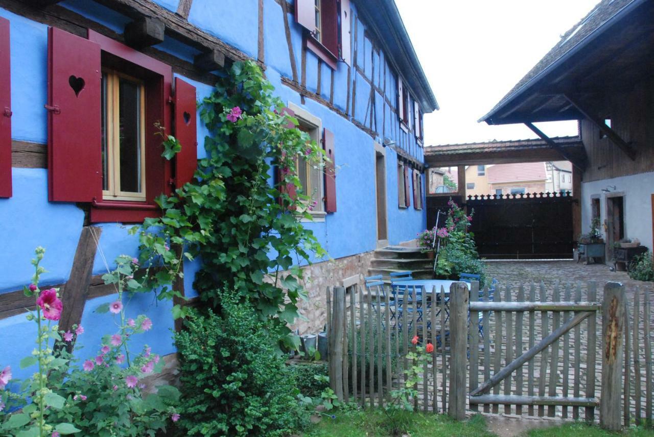 Gites Les Petits Tisserands Epfig Exterior foto